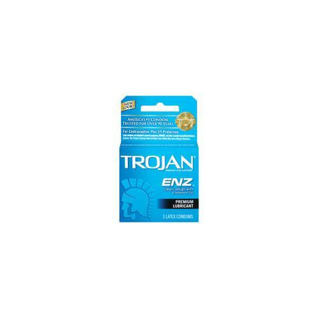 Trojan Enz (lubed) 3pk Intimates Adult Boutique