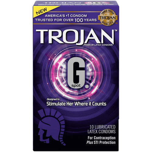 Trojan G Spot 10ct Paradise Products Condoms