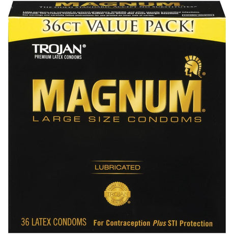 Trojan Magnum 36 Pack Intimates Adult Boutique