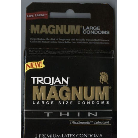 Trojan Magnum Thin 3 Pack Intimates Adult Boutique