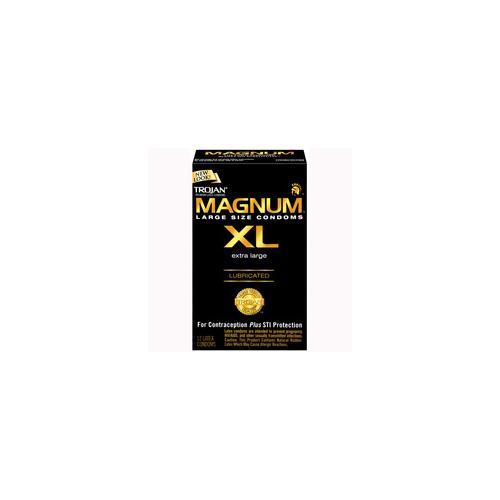 Trojan Magnum Xl 12 Pack Intimates Adult Boutique