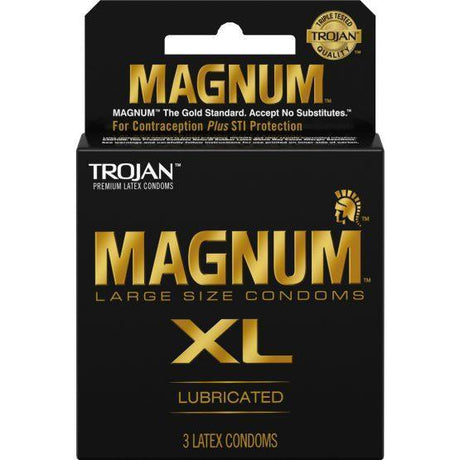 Trojan Magnum Xl 3pk Intimates Adult Boutique