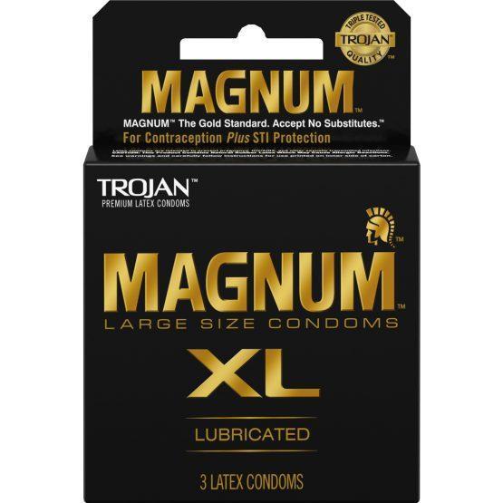 Trojan Magnum Xl 3pk Paradise Products Condoms