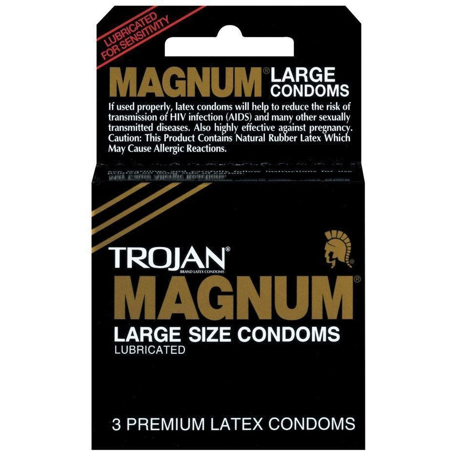 Trojan Magnums-3pk Intimates Adult Boutique