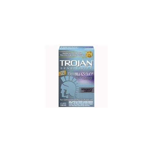Trojan Thintensity 12 Pack Trojan Condoms