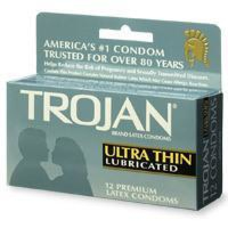 Trojan Ultra Thin 12 Pack Trojan Condoms
