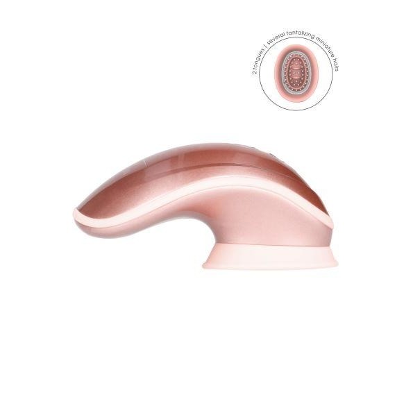 Twitch Hands Free Suction & Vibration Toy Rose Gold SHOTS AMERICA General