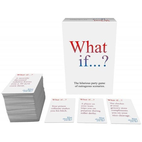 What If...? The Hilarious Party Game Of Outrageous Scenarios. Intimates Adult Boutique