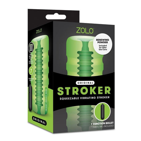 Zolo Original Squeezable Vibrating Stroker Intimates Adult Boutique